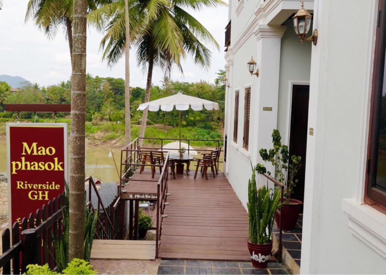 Mao Phasok Riverside Guesthouse Luang Prabang Buitenkant foto
